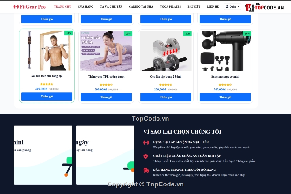 web bán dụng cụ,bán website,website